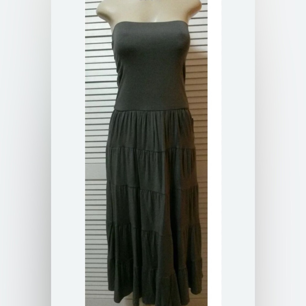 Allison Brittney Charcoal Dress